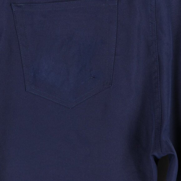 Peter Millar EB66 Golf Pants Mens 36/32 Blue Performance 5 Pocket Chino FLAW - Picture 9 of 13